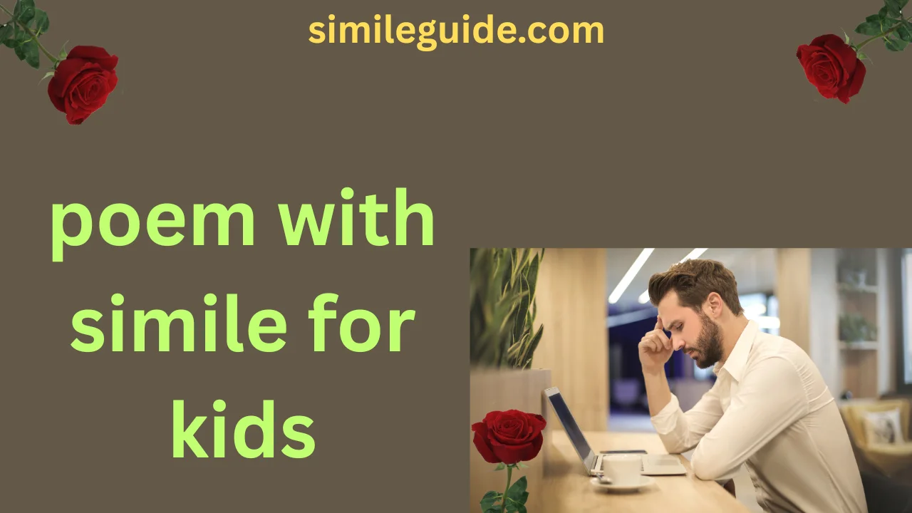 poem with simile for kids