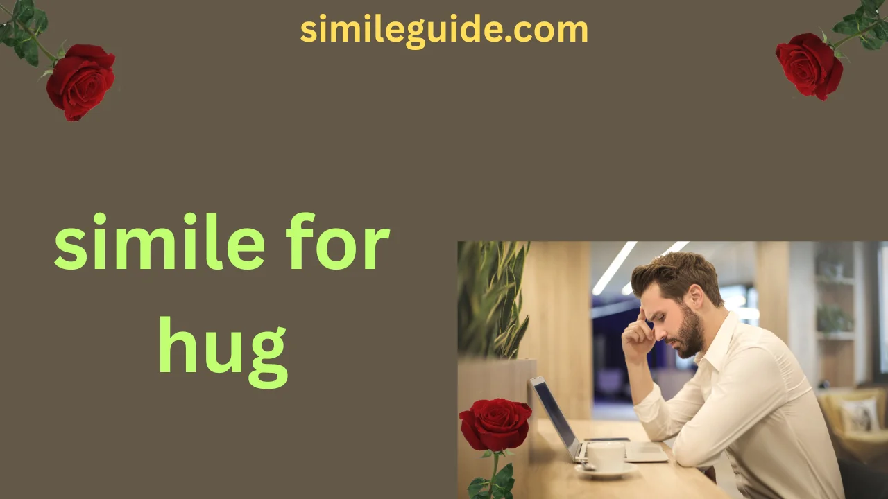 simile for hug