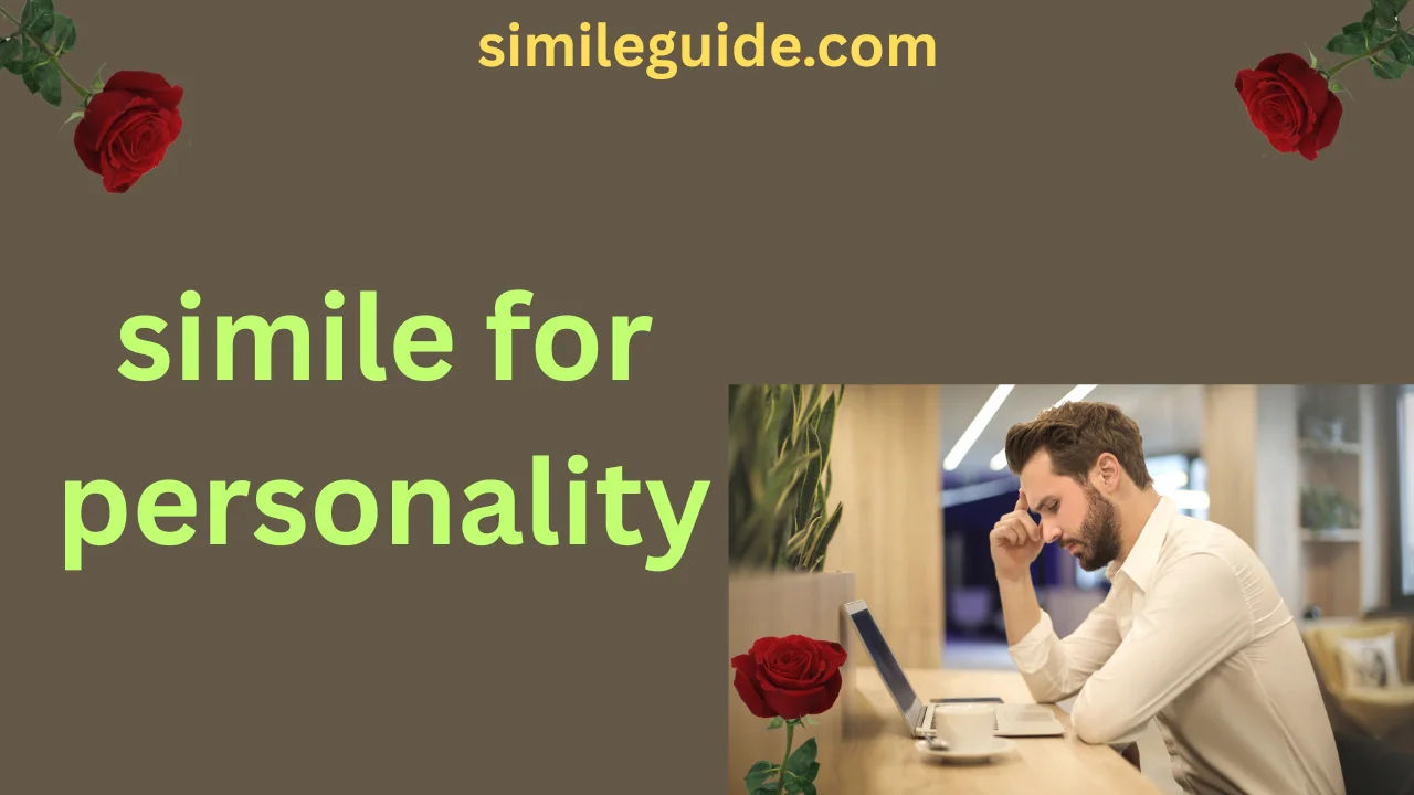 simile for personality