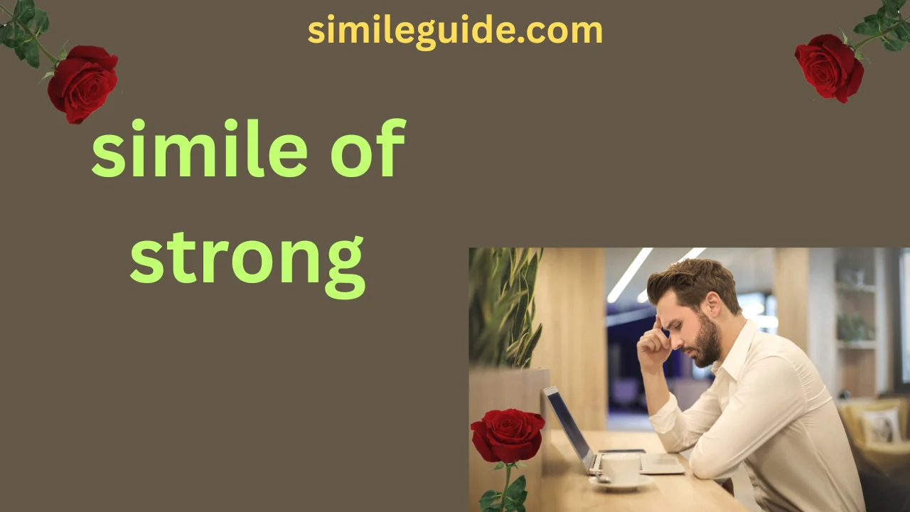simile of strong