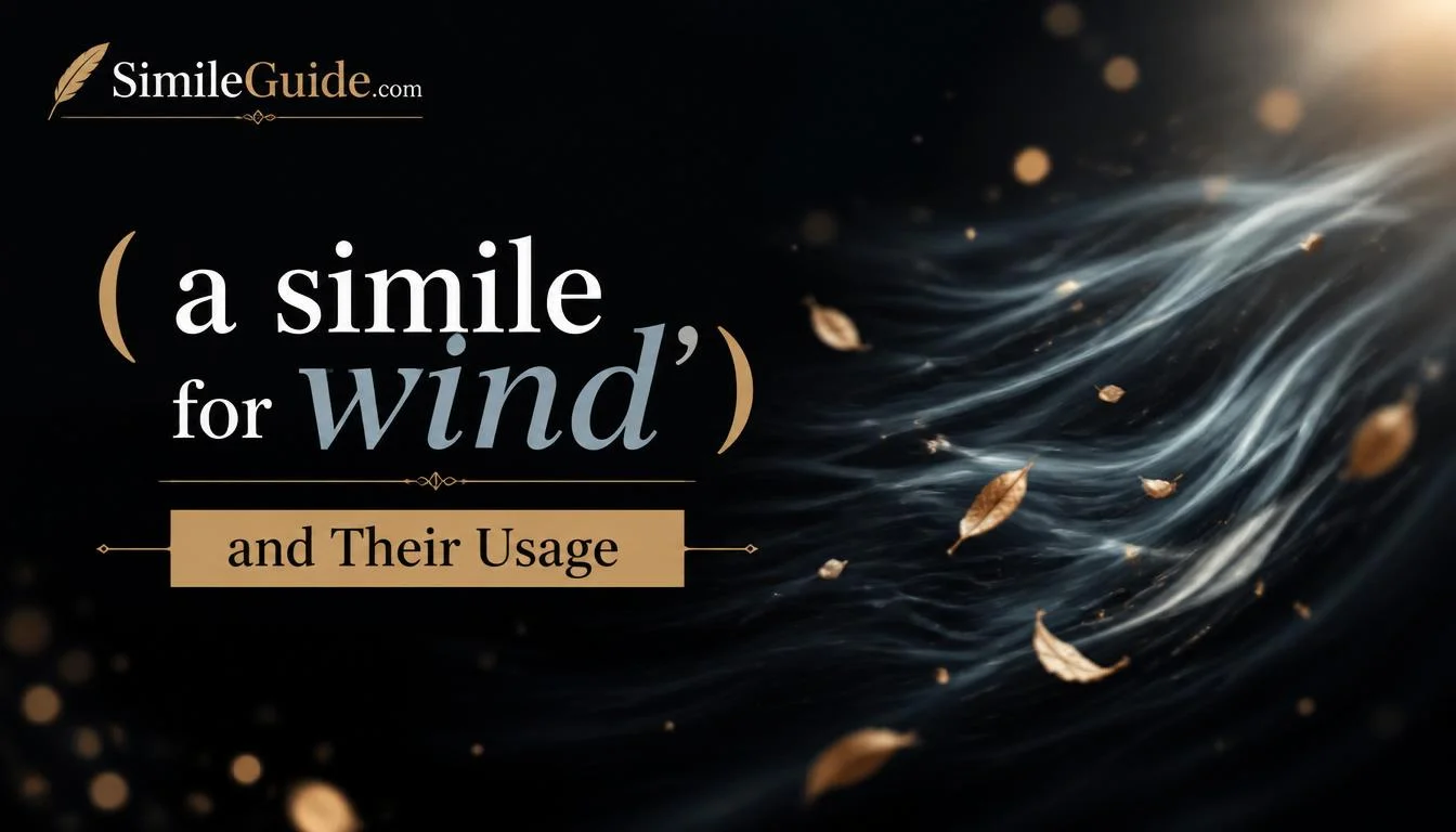 a simile for wind