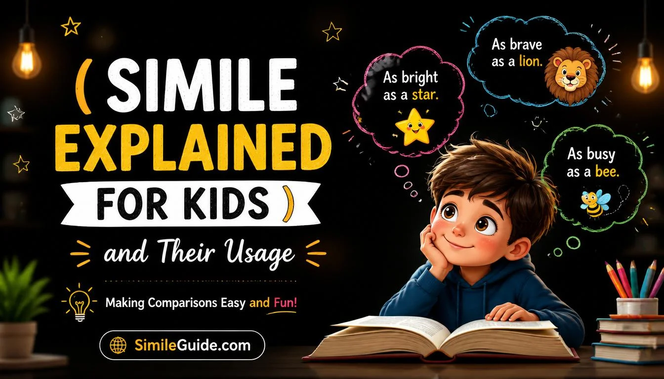 simile explained for kids