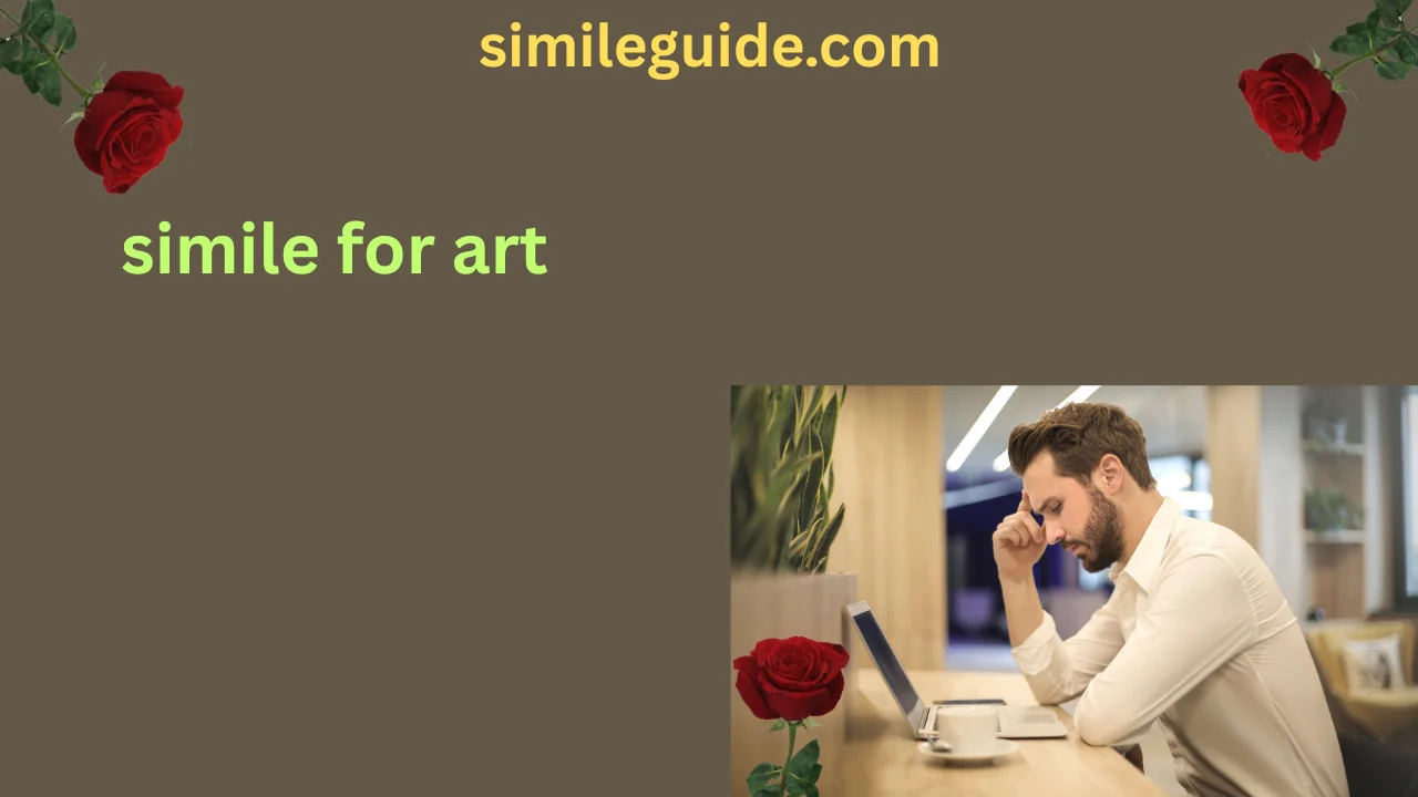 simile for art