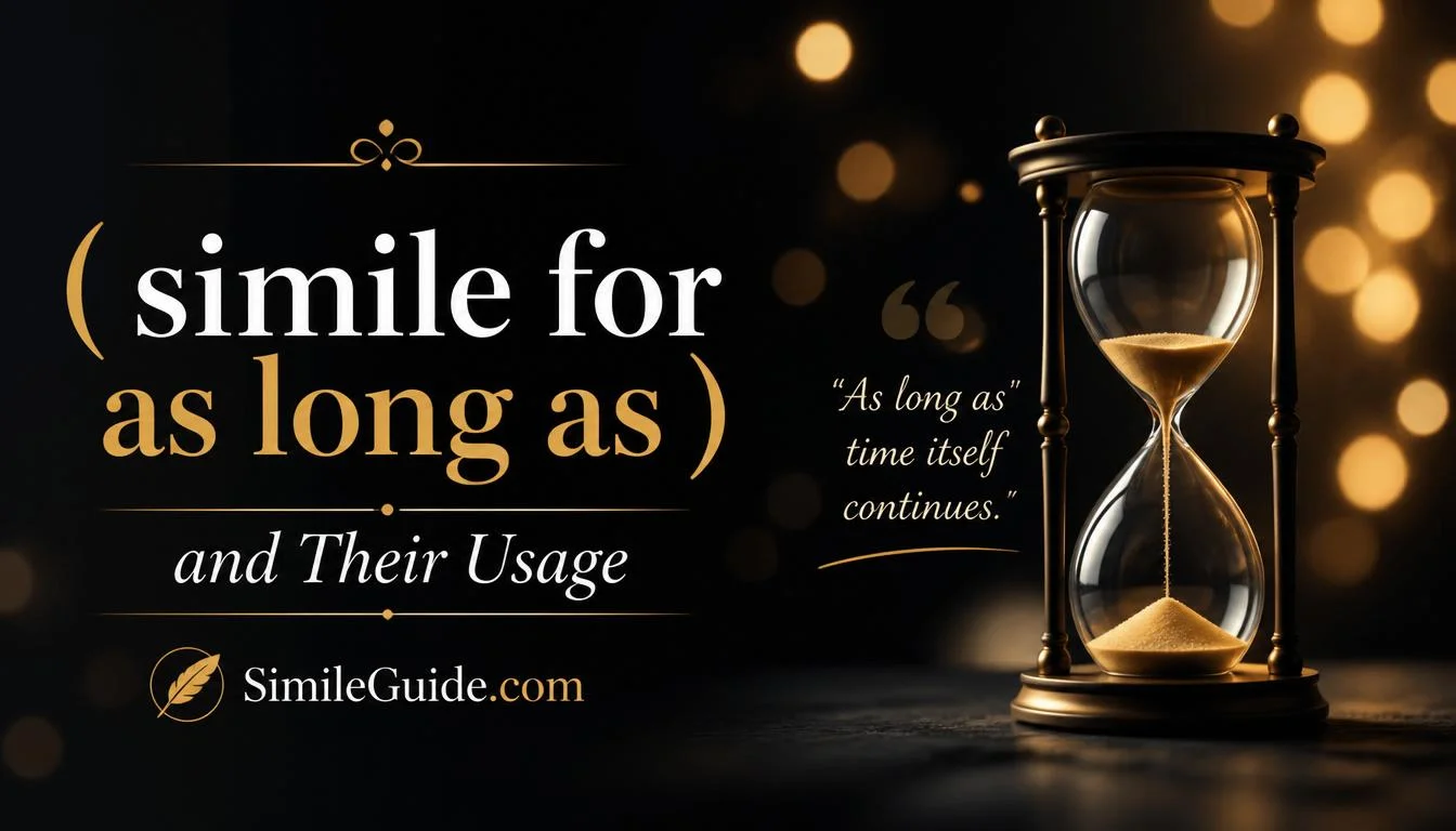 simile for as long as