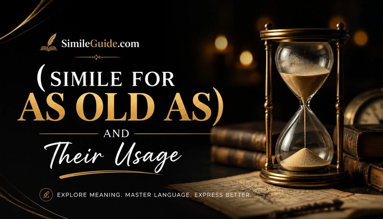 simile for as old as