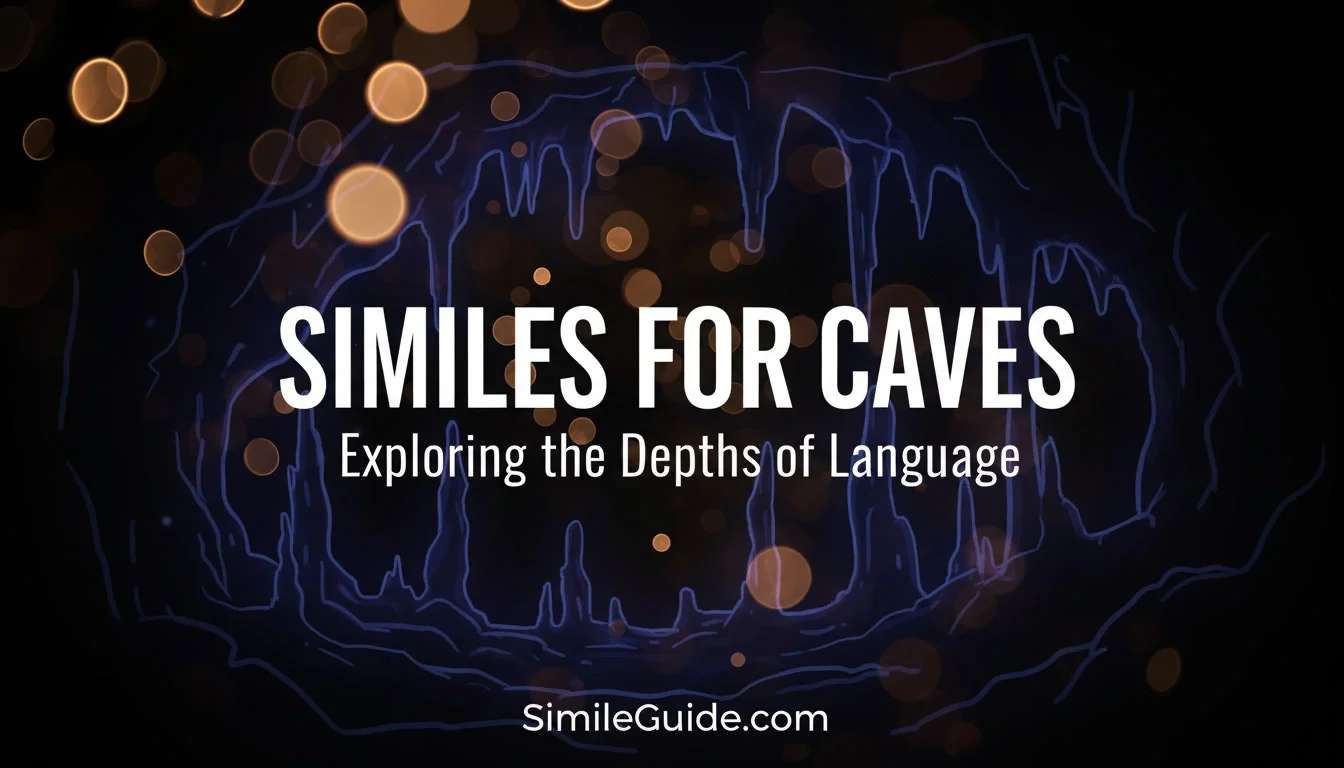simile for cave
