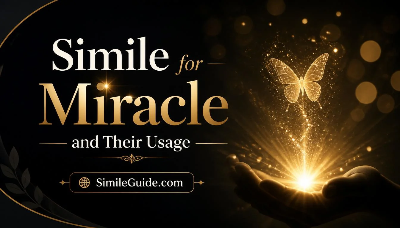 simile for miracle