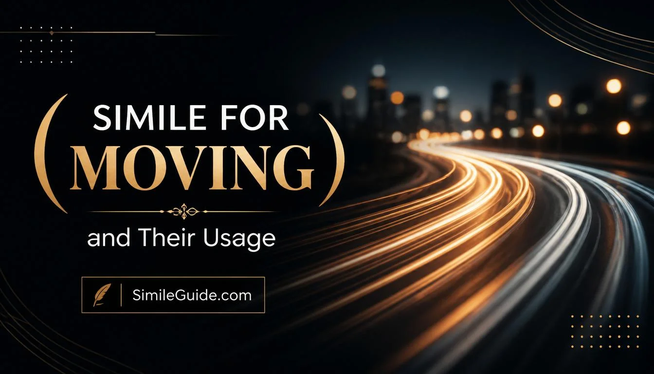 simile for moving