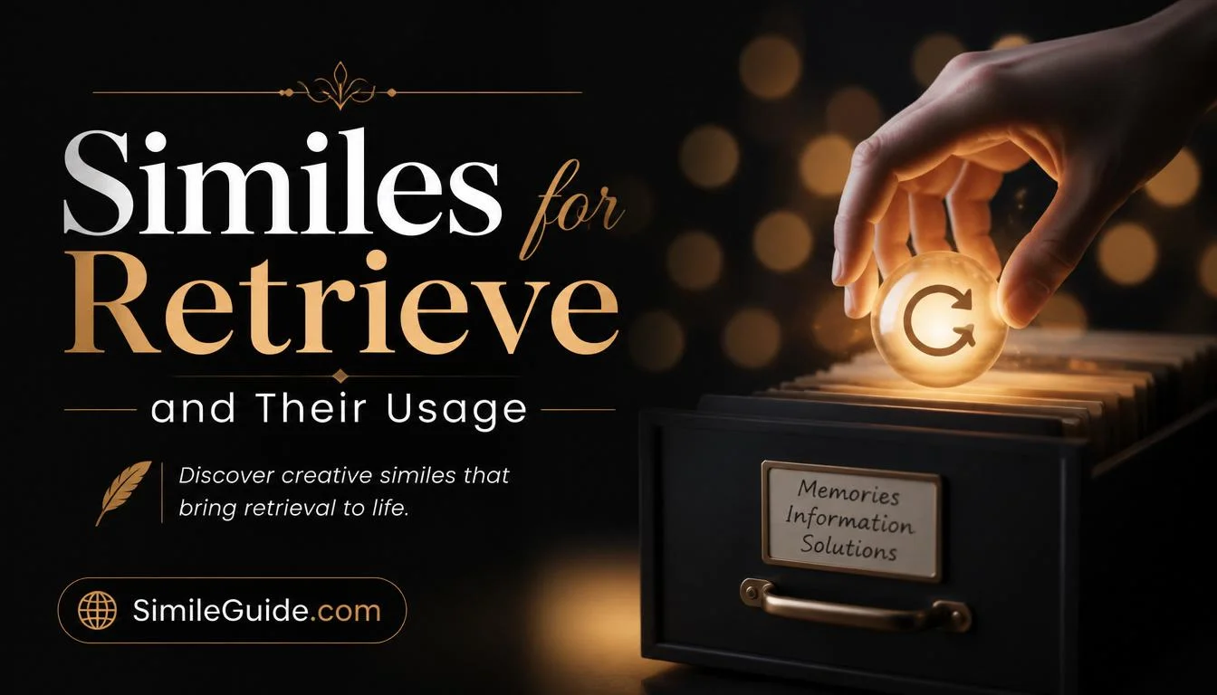 simile for retrieve