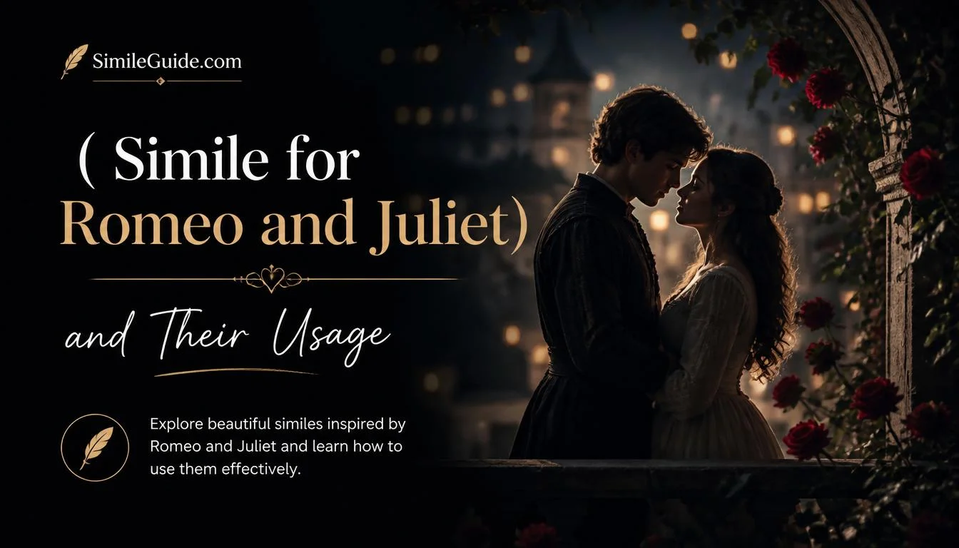simile for romeo and juliet