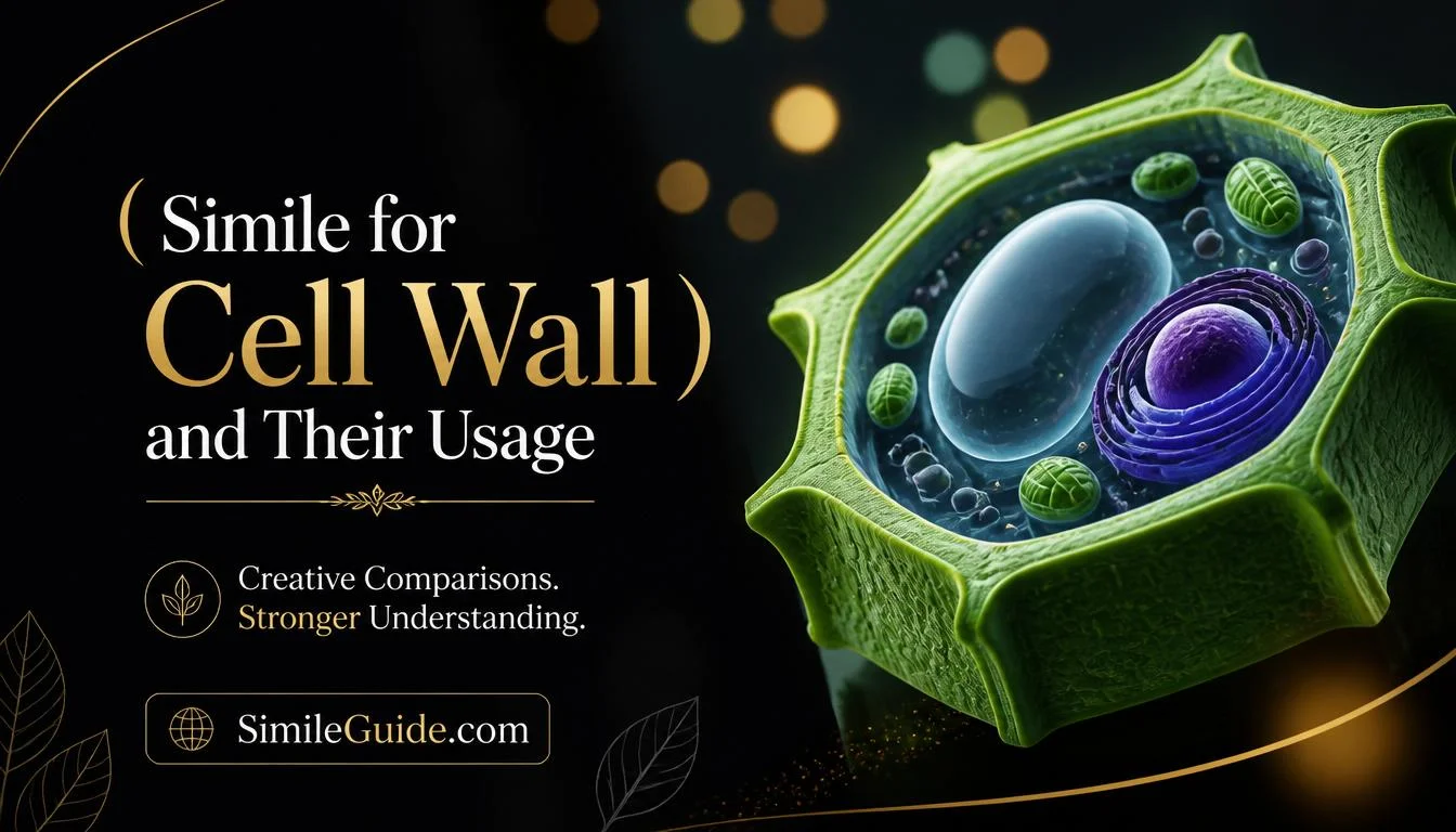 simile for cell wall