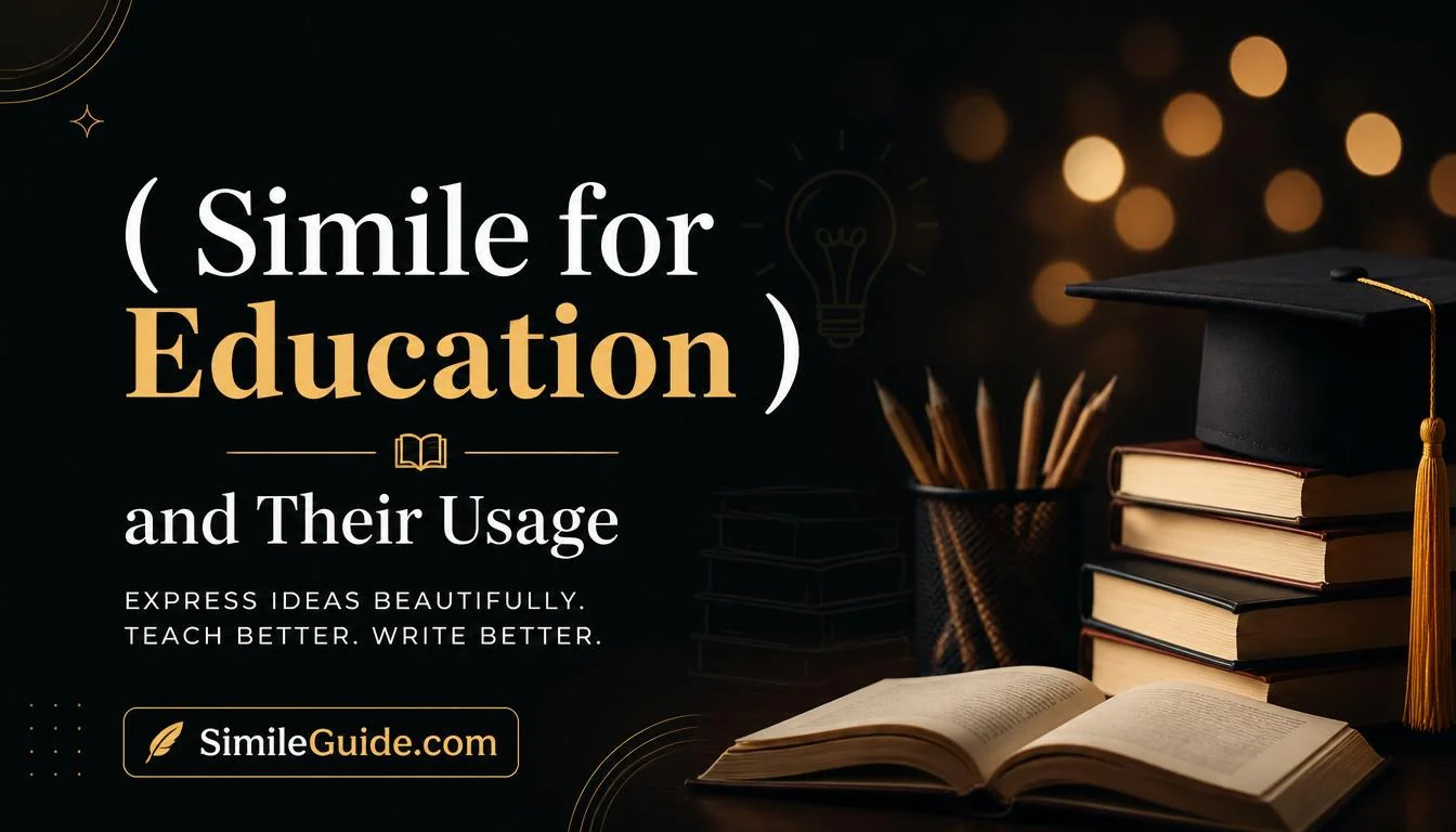 simile for education