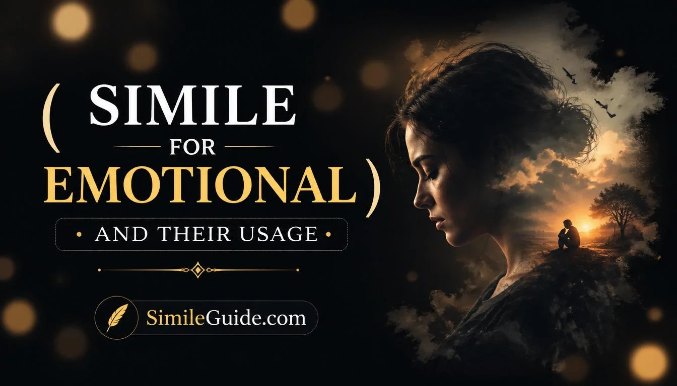 simile for emotional