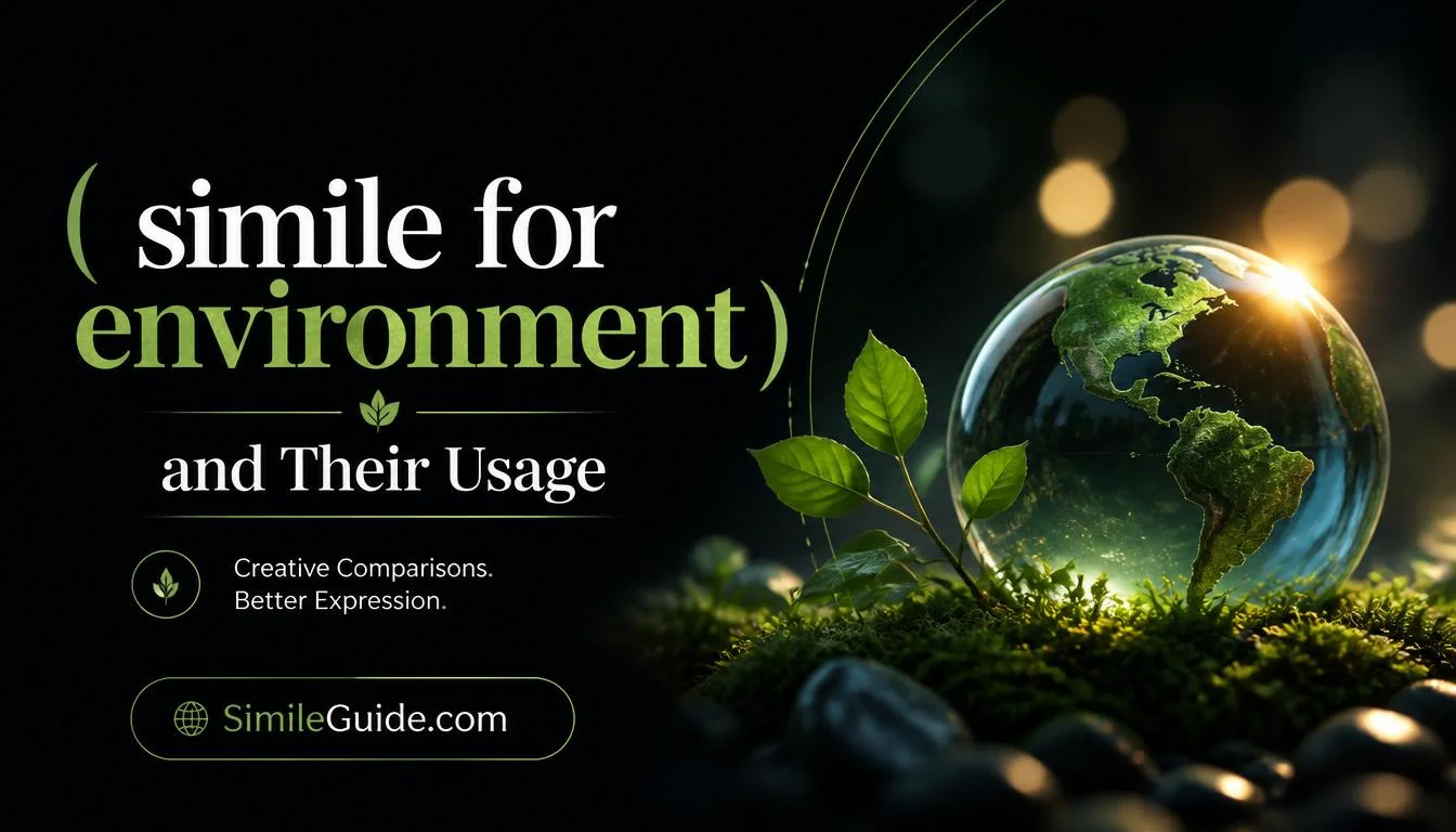 simile for environment