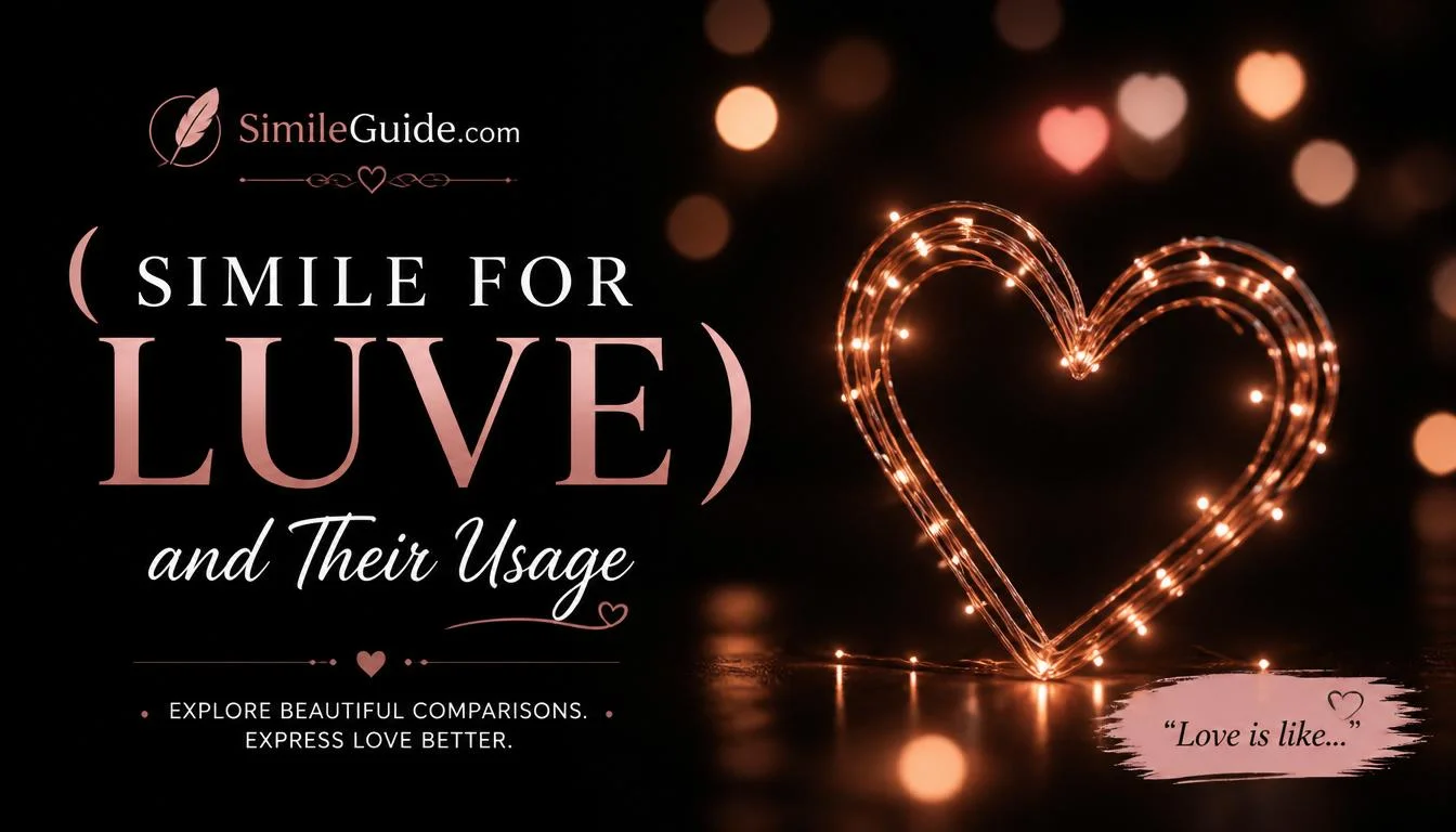 simile for luve