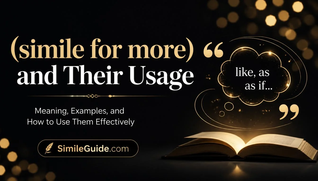 simile for more