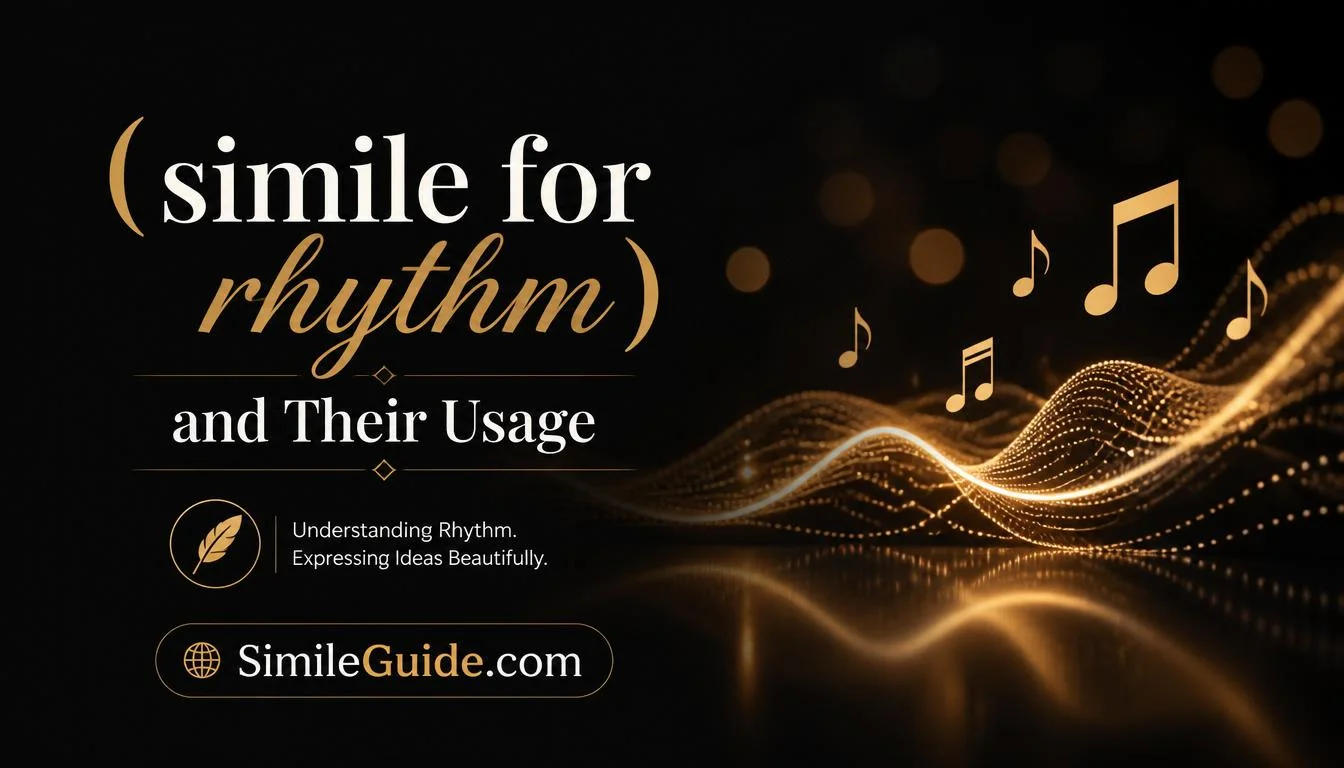 simile for rhythm