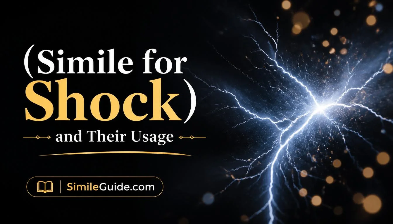 simile for shock