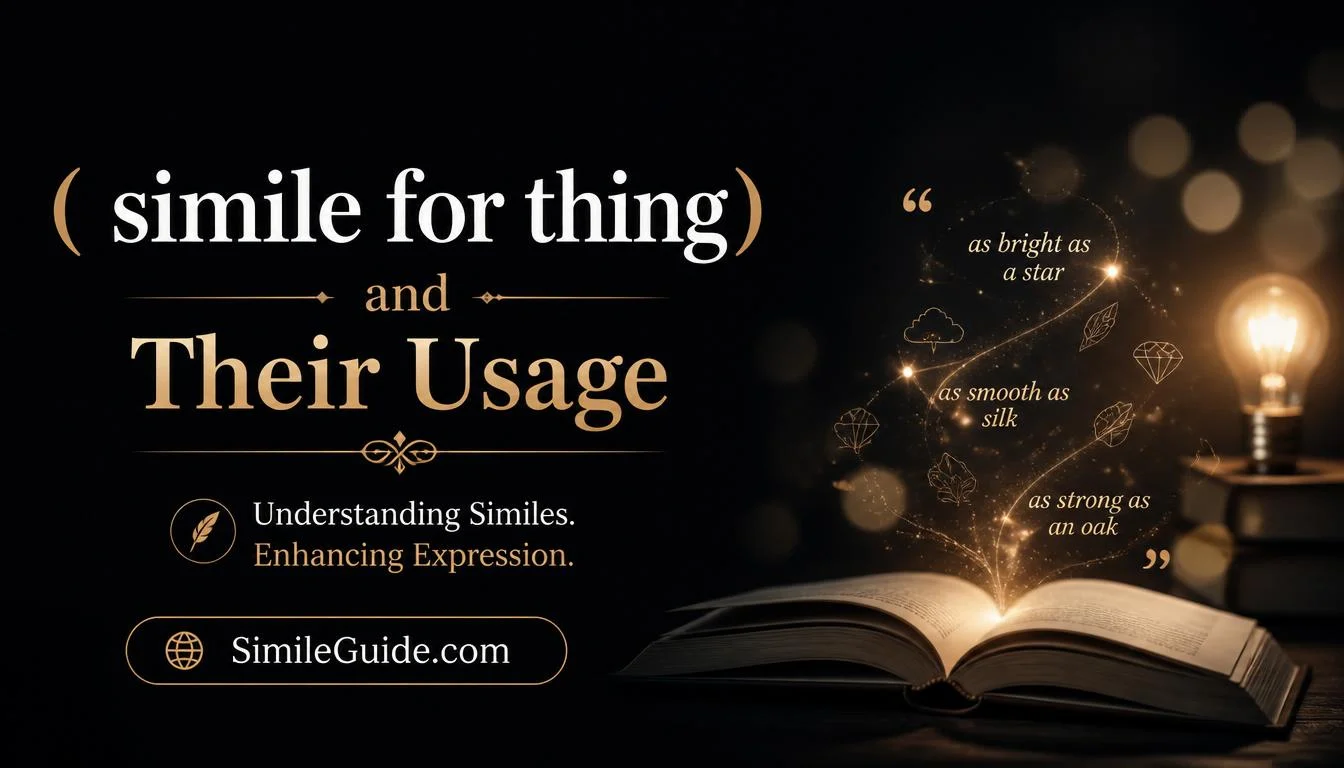 simile for thing