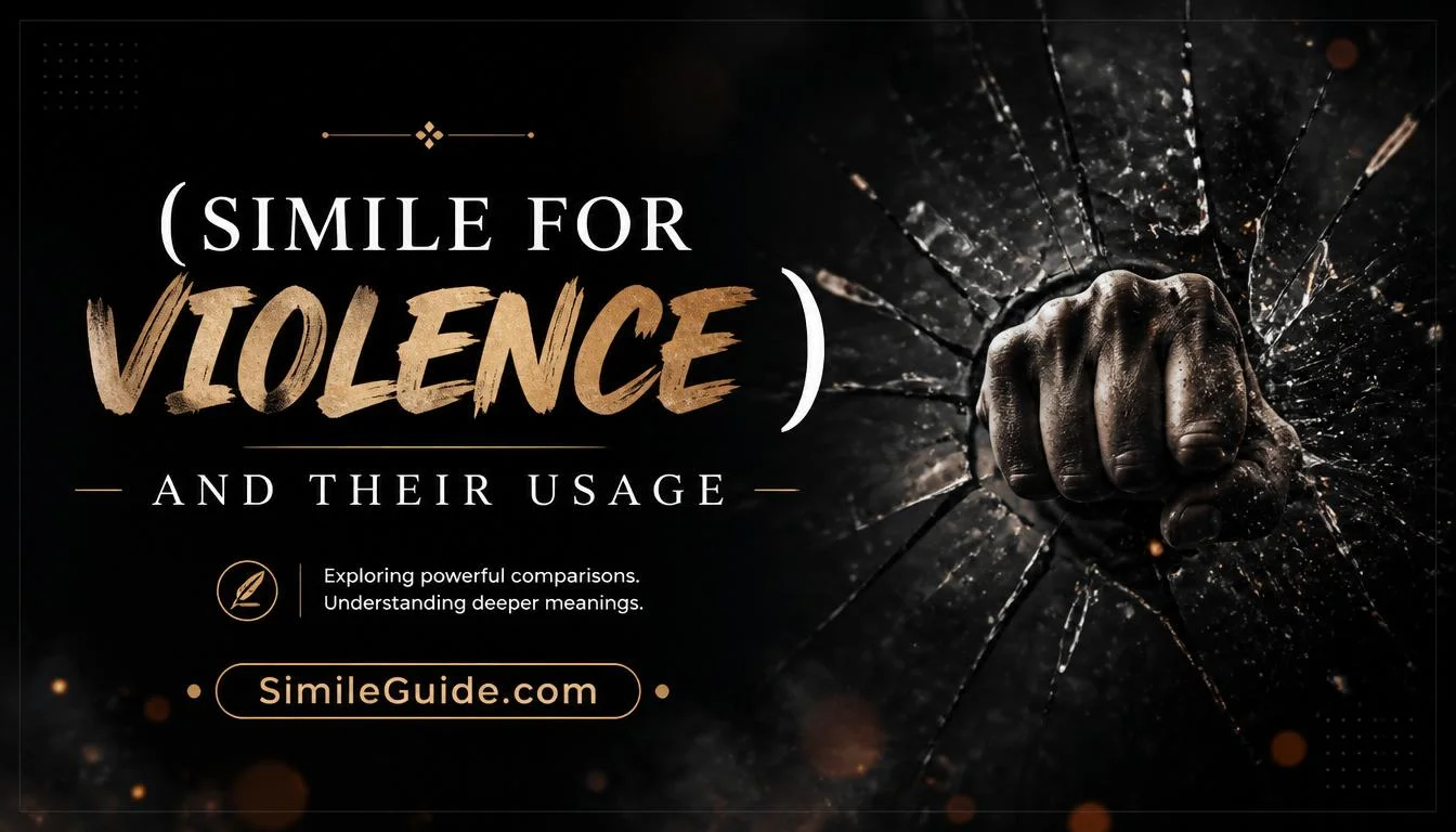 simile for violence
