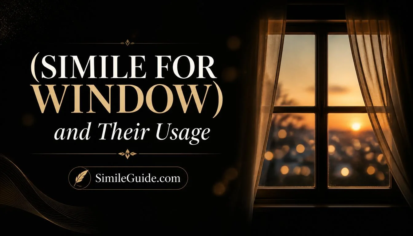 simile for window