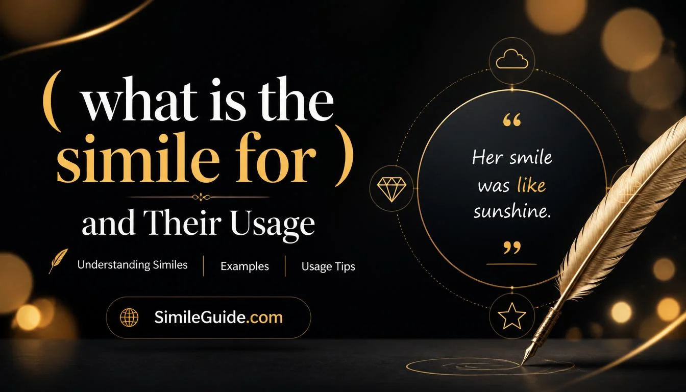 what is the simile for