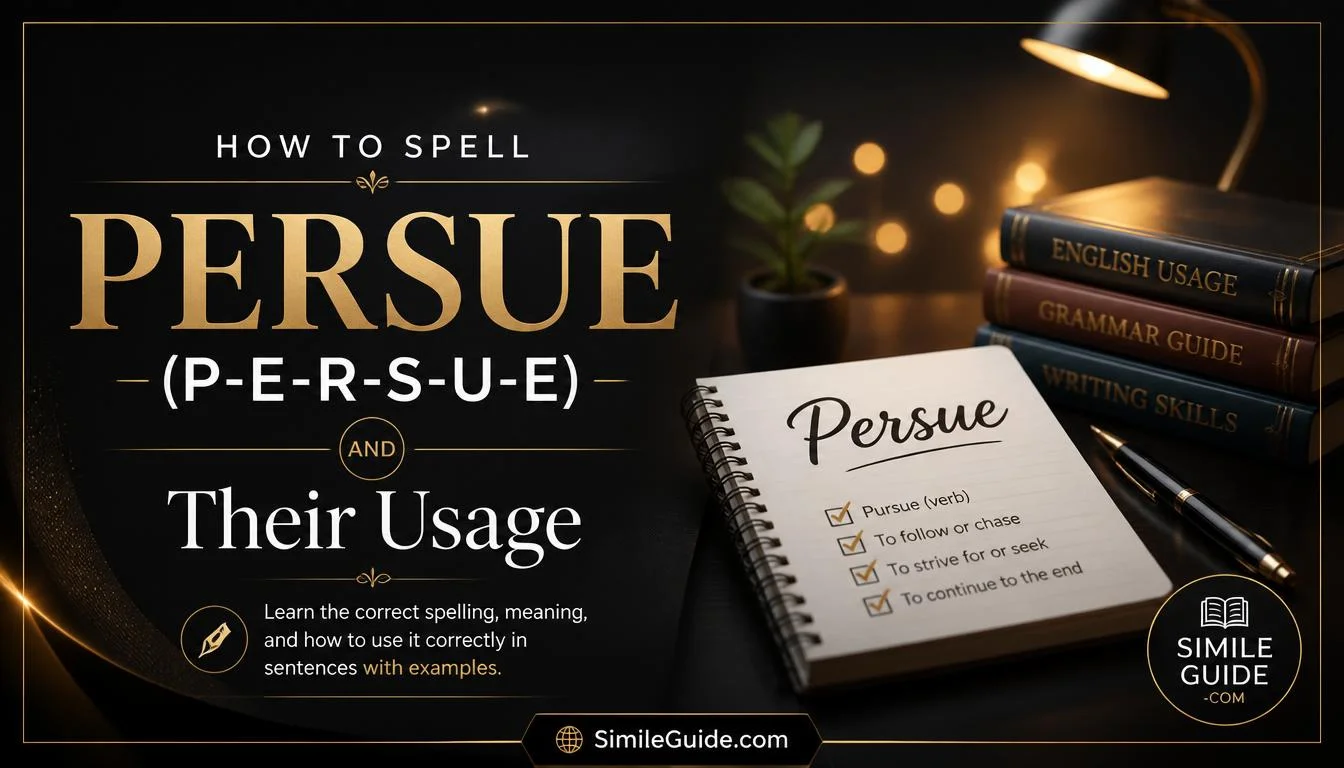 how to spell persue