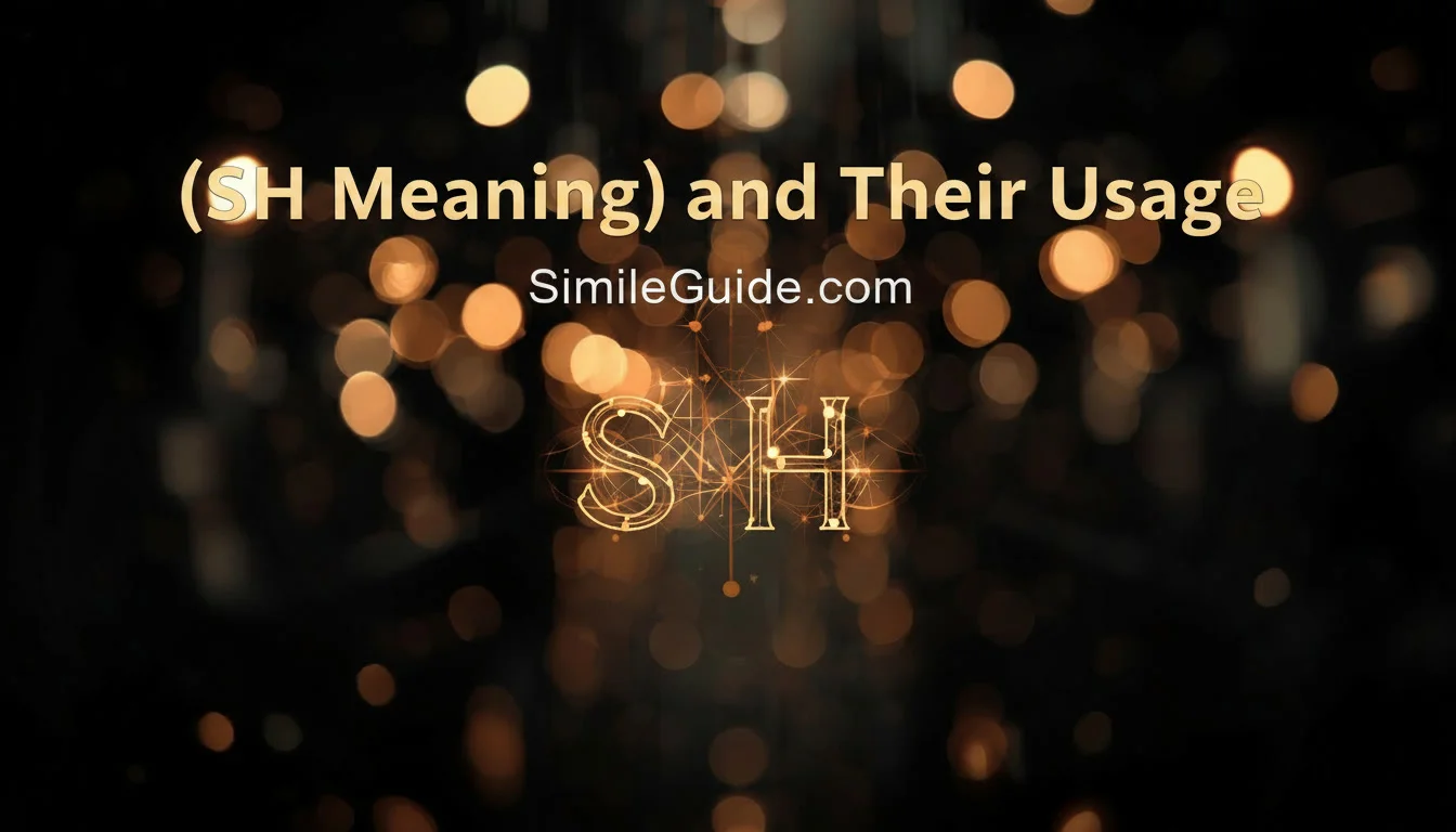 sh meaning