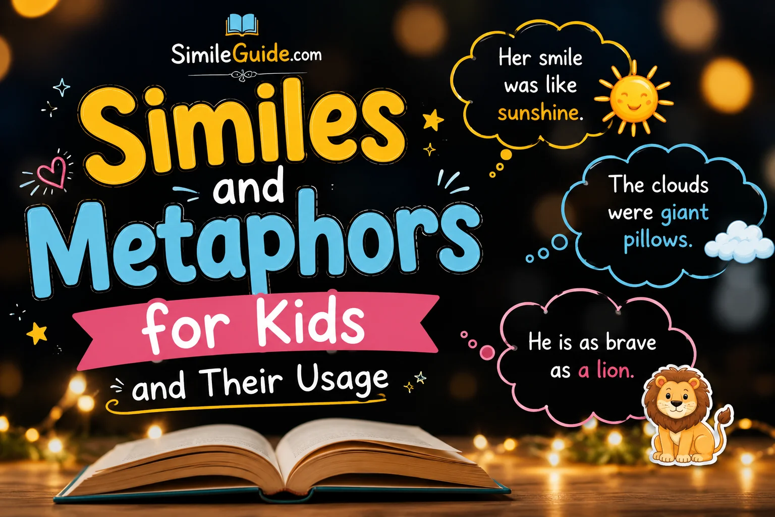 simile and metaphors for kids