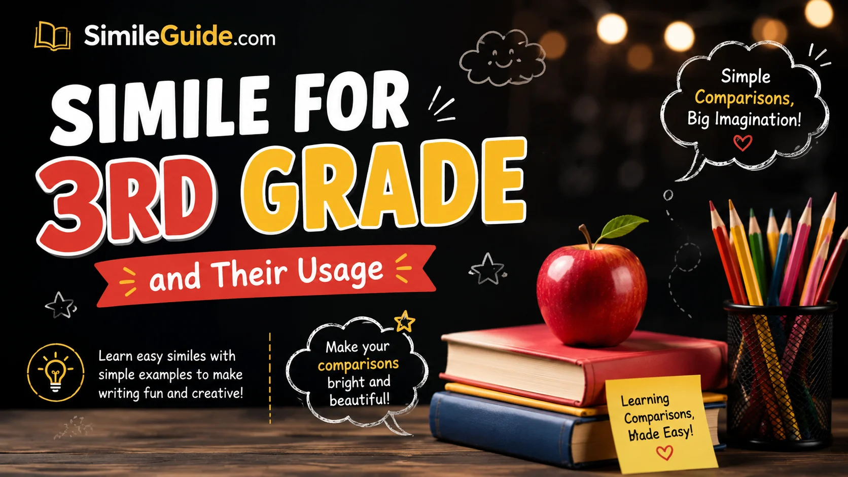 simile for 3rd grade