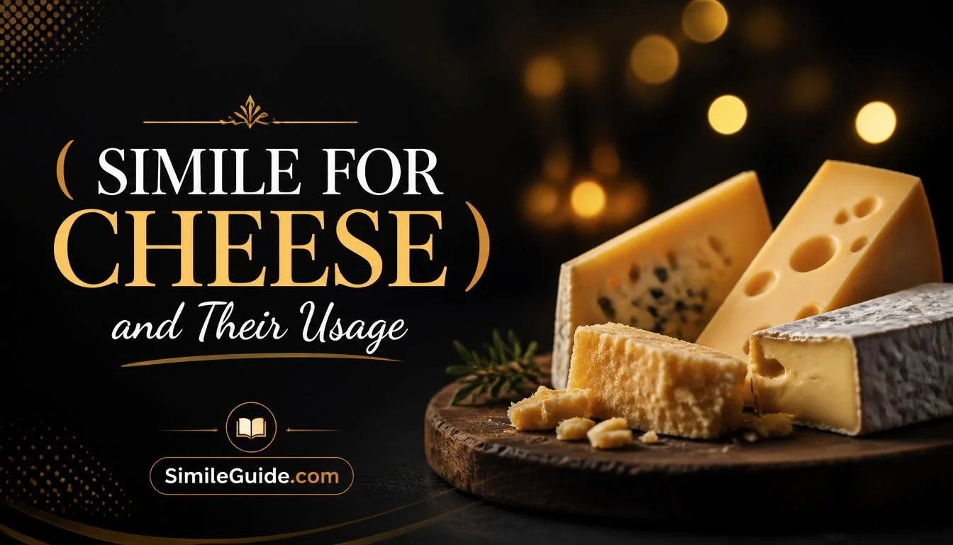simile for cheese
