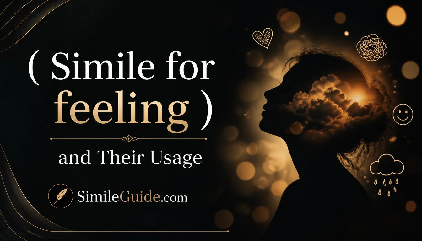 simile for feeling