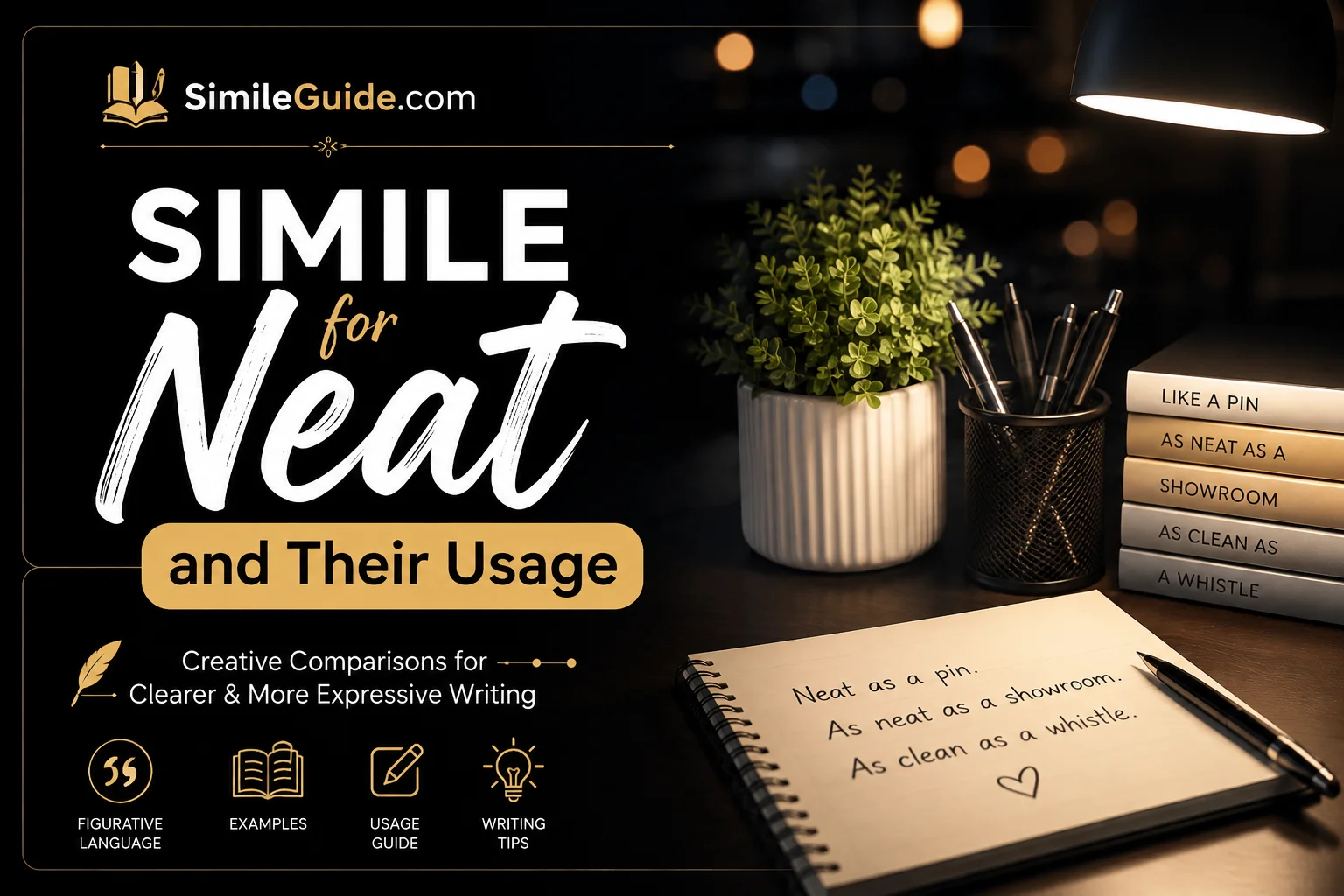 simile for neat