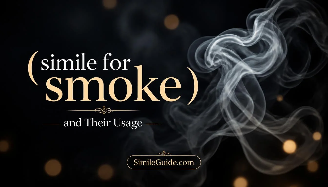 simile for smoke