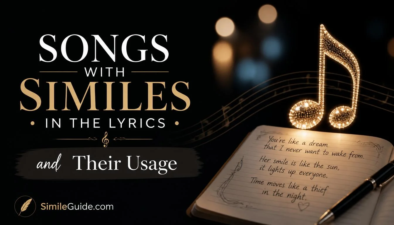 songs with similes in the lyrics